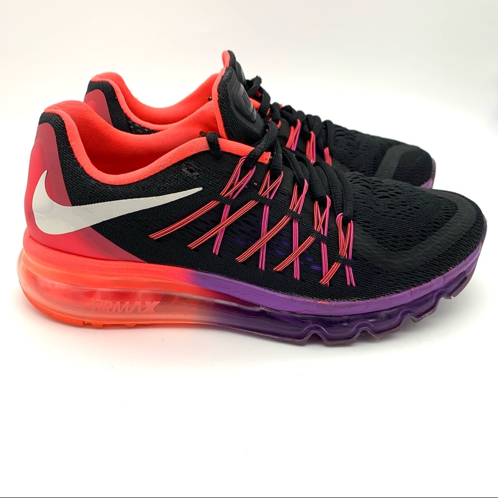 NIKE AIRMAX 360 Neon and Black Size 7.5